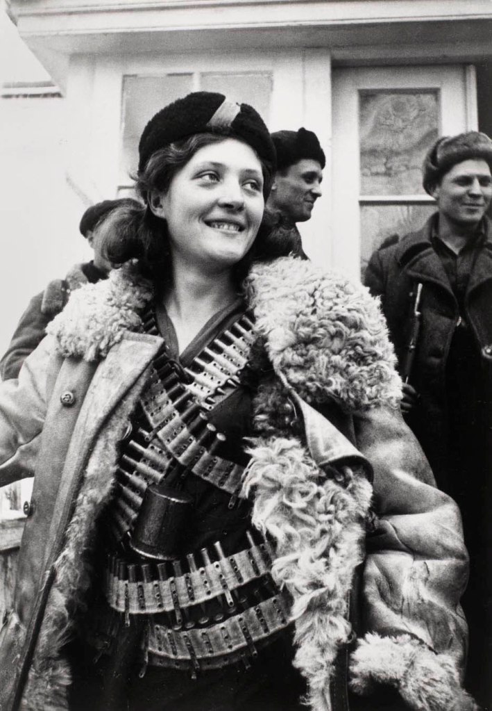 Arkady Shaikhet (Soviet, 1898-1959) 'Partisan Girl' 1942 Arkady Shaikhet (Soviet, 1898-1959) 'Partisan Girl' 1942