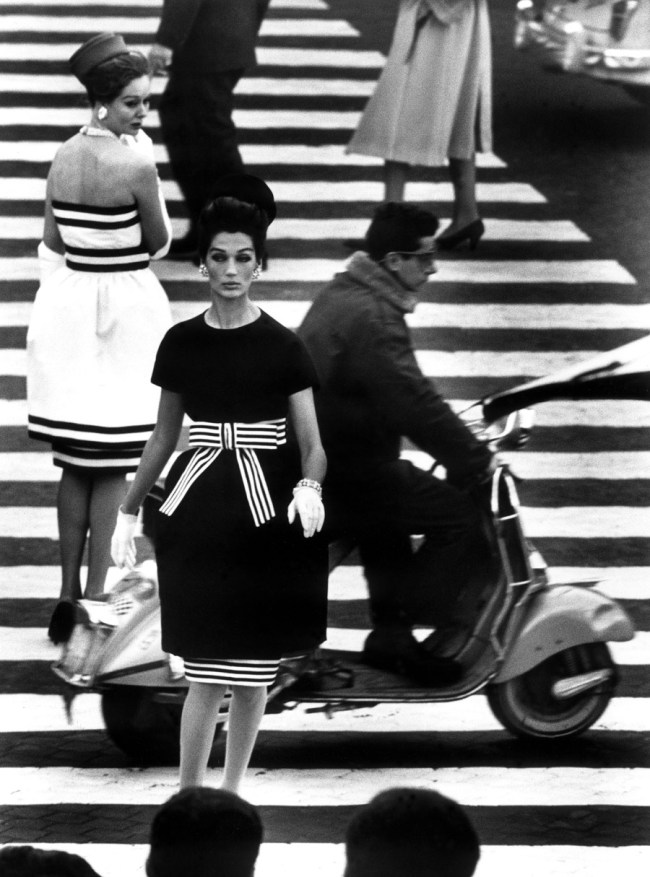 William Klein (French born America, 1926-2022) 'Piazza di Spagna, Rome' 1960 