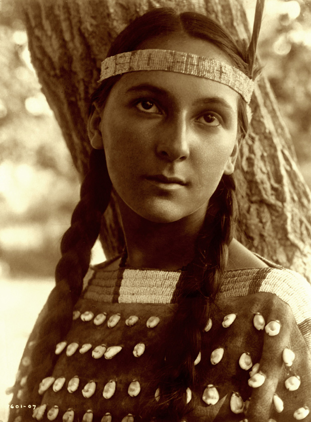 Edward S. Curtis (American, 1868-1952) 'Lucille, Dakota Sioux' 1907