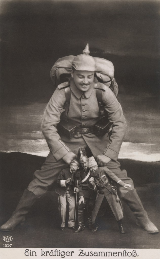 Unknown Photographer (German) 'Ein kräftiger Zusammenstoss (A Powerfull Collision)' 1914