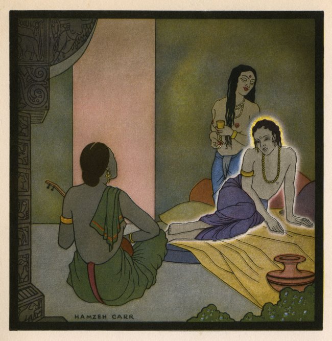 Hamzeh Carr. 'And some maid told an ancient tale' 1926