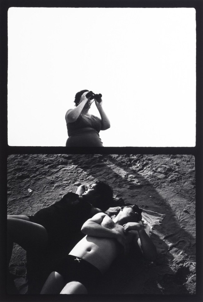 Ray K. Metzker (American, 1931-2014) 'Couplets: Atlantic City' negative 1969; print 1984