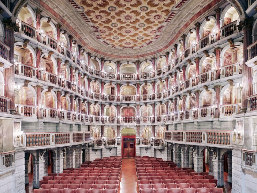 Candida Höfer (German, b. 1944)
'Teatro Scientifico Bibiena Mantova I 2010' 2010