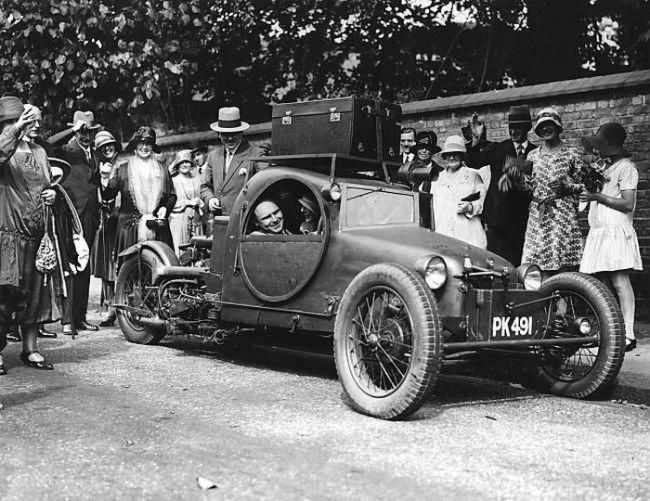 English tricar built by a Mr A. Graham of Kingston, Surrey in 1929