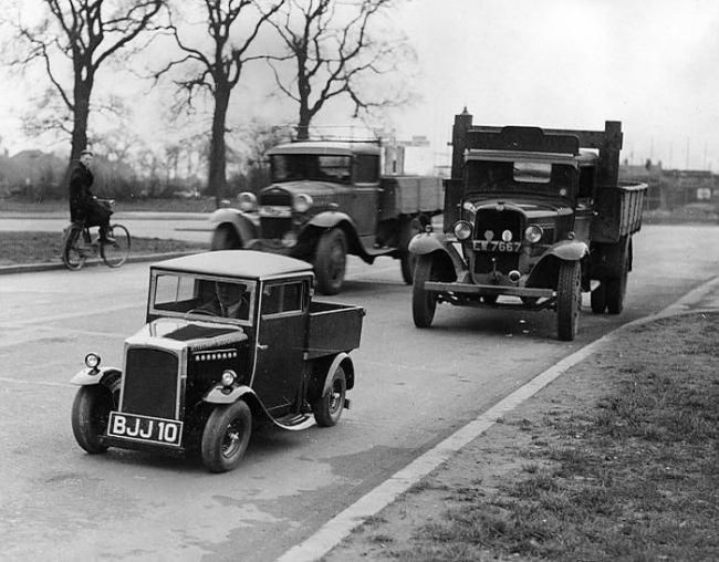 Miniature lorry, English c.1920s-1930s?