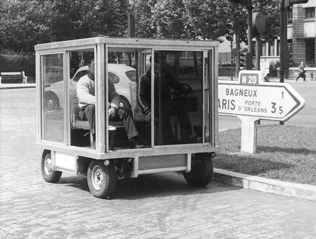 French cube car, 1960s?
