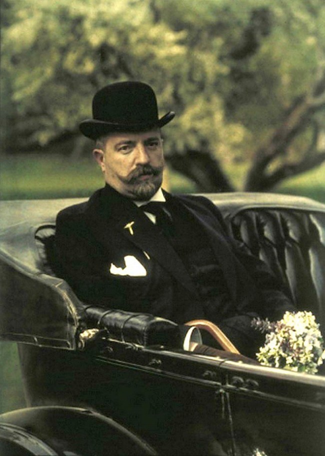 Piotr Vedenisov (Russian, 1866-1937) 'Andrei Aleksandrovich Kozakov. Yalta' 1911-1912