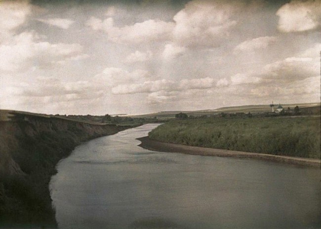 Piotr Vedenisov (Russian, 1866-1937) 'Nikolskoye Simbirsk province' 1910