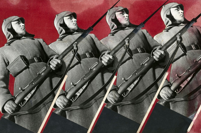 Varvara Stepanova. 'Red Army Men' 1930