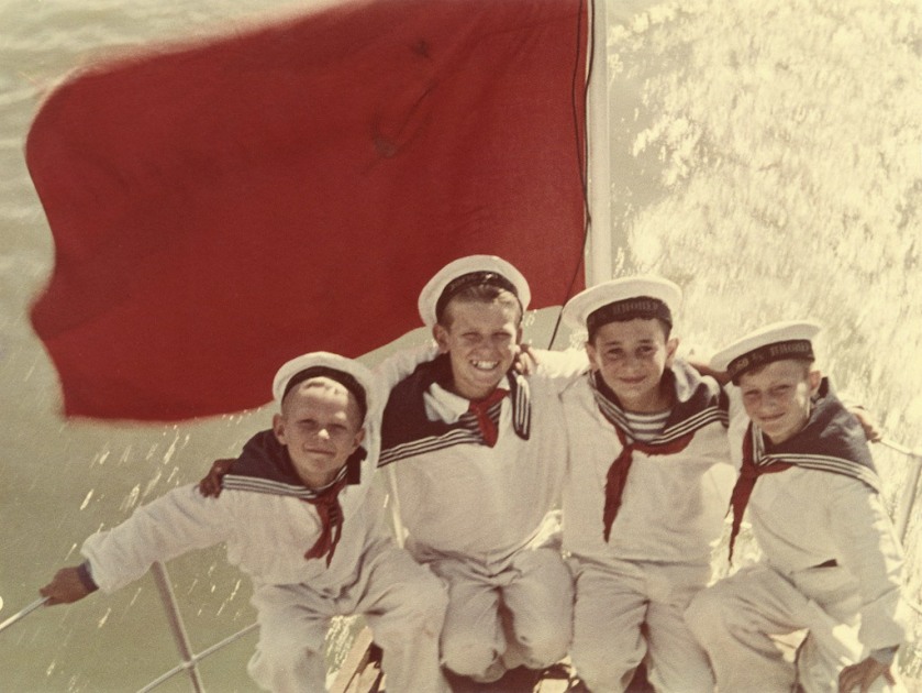 Yakov Khalip. 'Sea cadets' End of 1940s