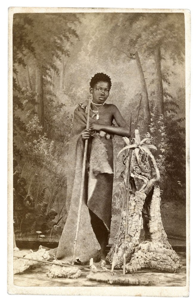Unidentified photographer. 'Studio photograph of a man' South Africa, late nineteenth century