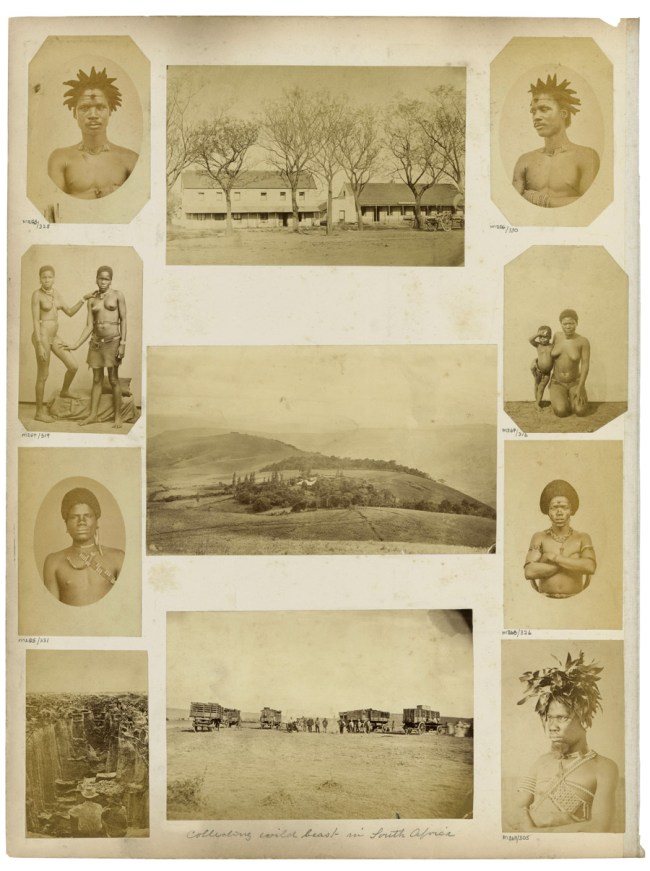 G. T. Ferneyhough (attr.) and unidentified photographers. 'Albumen prints mounted to album page' South Africa, last third of the nineteenth century