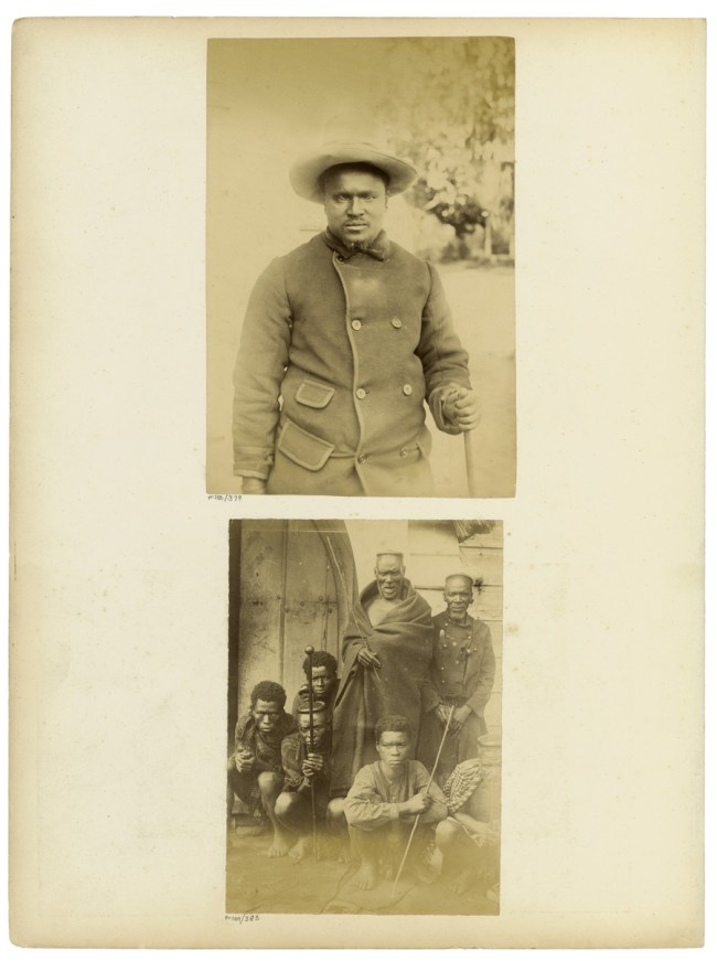 Unidentified photographers. 'Album page' South Africa, late nineteenth century