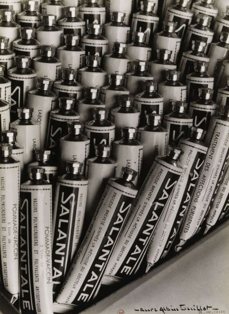 Laure Albin Guillot (French, 1879-1962) 'Advertisement for Salantale ointment vaccine' 1942 Laure Albin Guillot (French, 1879-1962) 'Publicité pour la pommade-vaccin Salantale' 1942