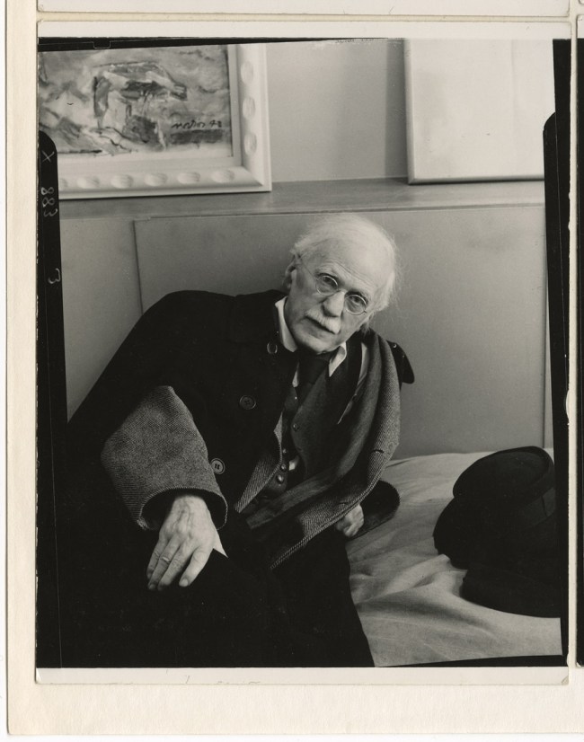 Arnold Newman (American, 1918-2006) 'Alfred Stieglitz in his An American Place Gallery, 1944' 1944