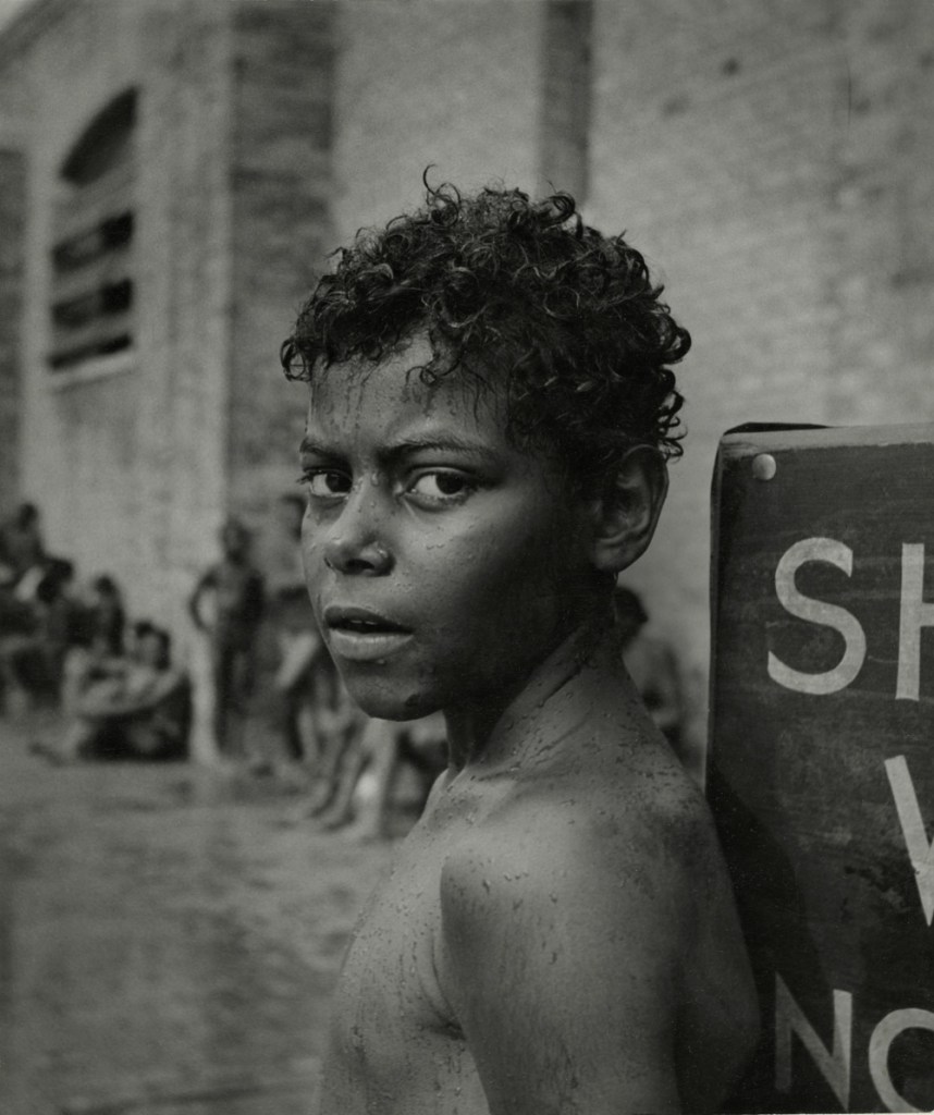 Gordon Parks (American, 1912-2006) 'Boy at Swimming Pool, Harlem, NY, 1942' 1942