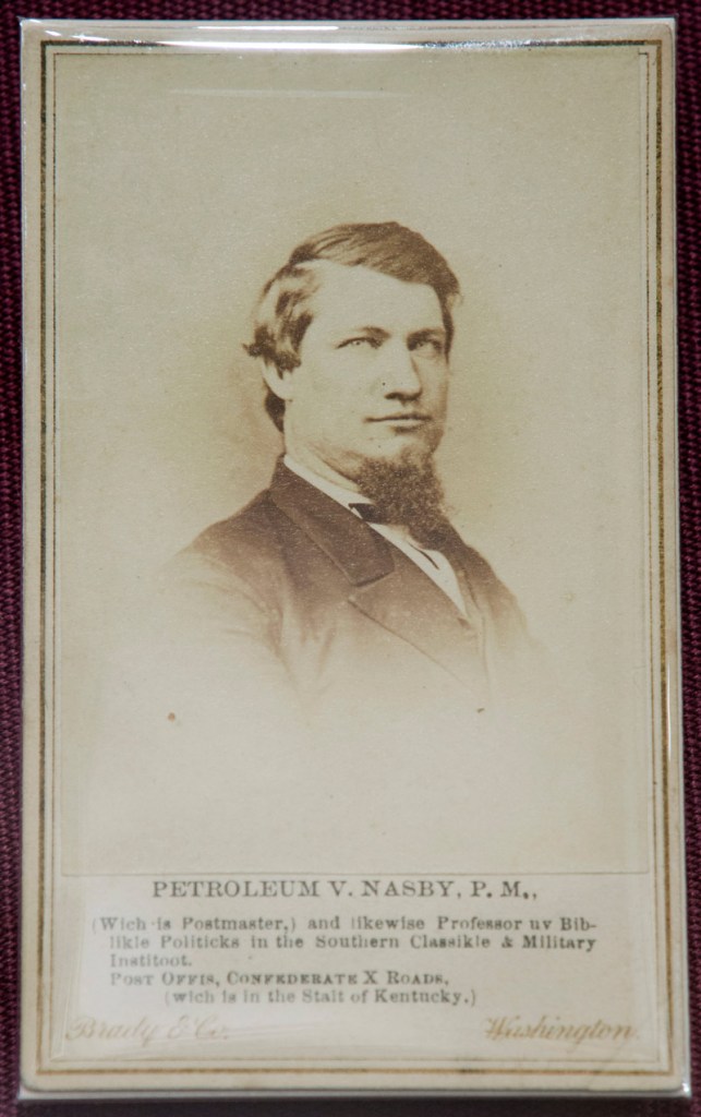Matthew Brady & Co., 'Petroleum Nasby (David Ross Locke)' 1865