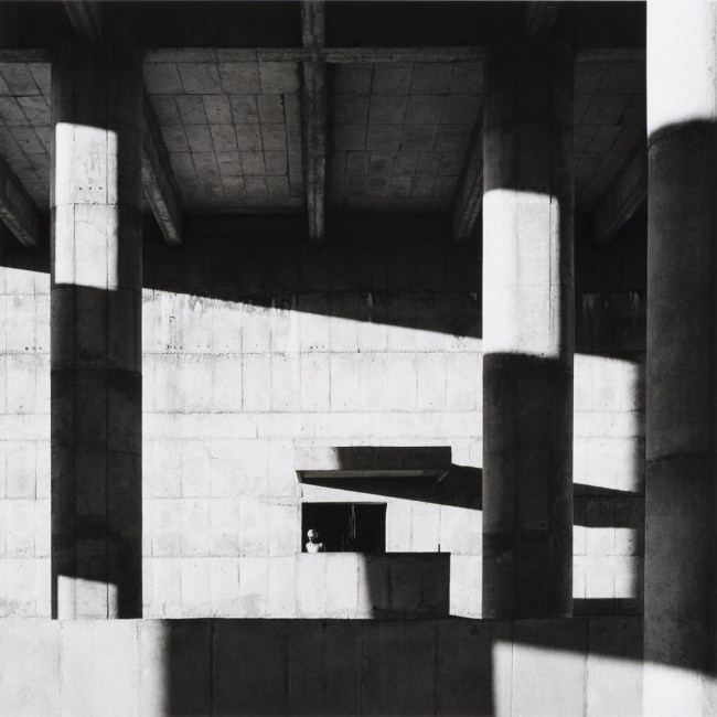Lucien Hervé (Hungarian, 1910-2007) 'Le Corbusier: Façade of the Secretariat Building, Chandigarh, 1961' 1961 