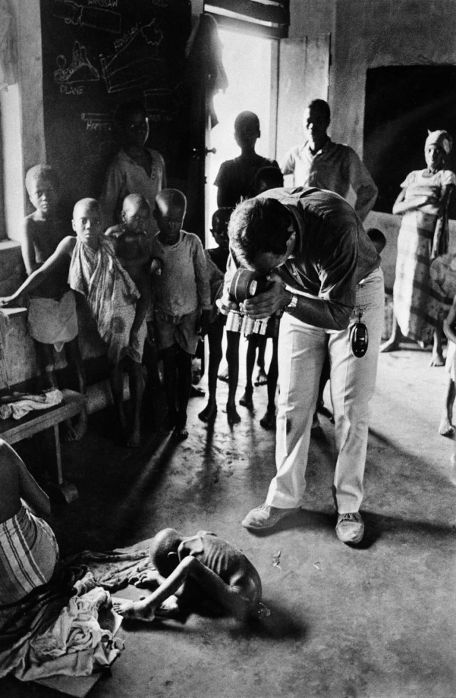 Gilles Caron (French, 1939-1970) 'Filmmaker and photographer Raymond Depardon, during the Civil War in Biafra, Nigéria, August 1968' 1968