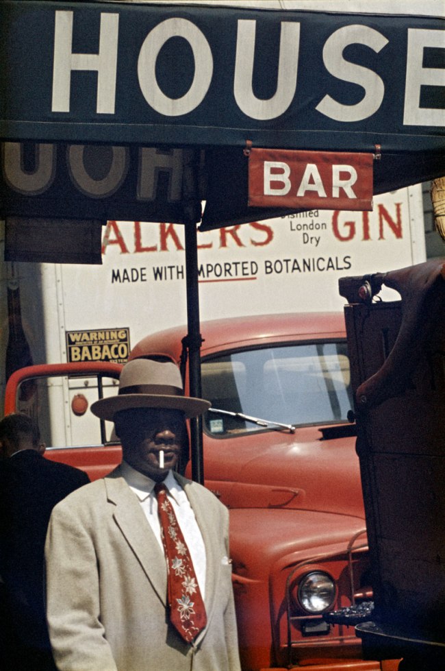 Saul Leiter (American, 1923-2013) 'Harlem' 1960