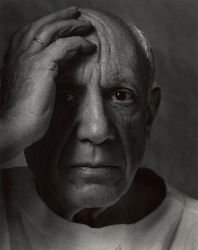 Arnold Newman (American, 1918-2006) 'Pablo Picasso, painter, sculptor and printmaker, Vallauris, France' 1954
