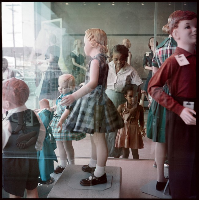 Gordon Parks (American, 1912-2006) 'Ondria Tanner and Her Grandmother Window-shopping, Mobile, Alabama' 1956