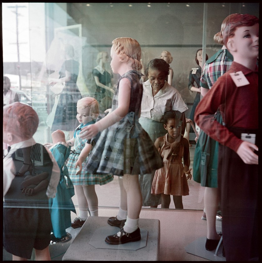 Gordon Parks (American, 1912-2006) 'Ondria Tanner and Her Grandmother Window-shopping, Mobile, Alabama' 1956