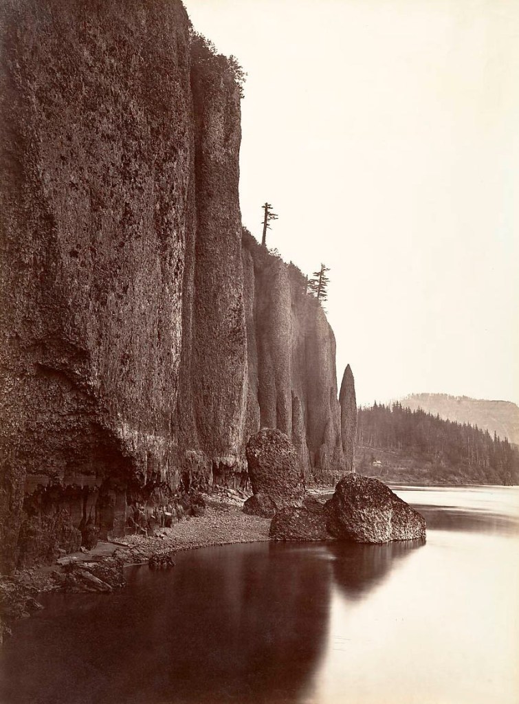 Carleton E. Watkins (American, 1829-1916) 'Cape Horn, Columbia River, Oregon' 1867