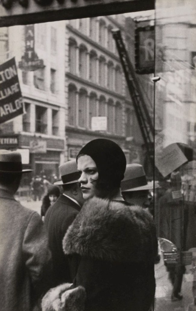 Walker Evans (American, 1903-1975) 'Girl in Fulton Street, New York 1929' 1929
