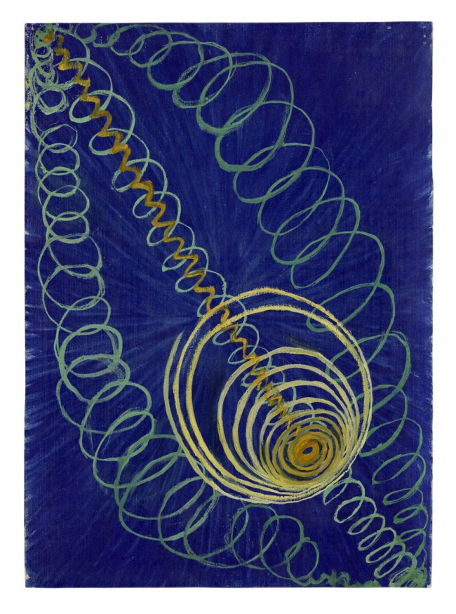 Hilma af Klint (Swedish, 1862-1944) 'Primordial Chaos, No. 16, Group I, The WU/Rose Series' 1906-1907