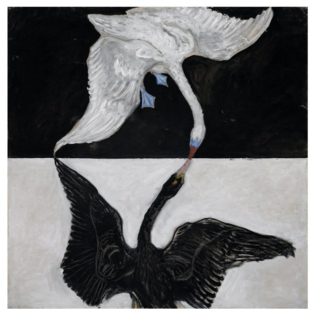 Hilma af Klint (Swedish, 1862-1944) 'The Swan, No. 1, Group IX/SUW, The SUW/UW Series' 1915