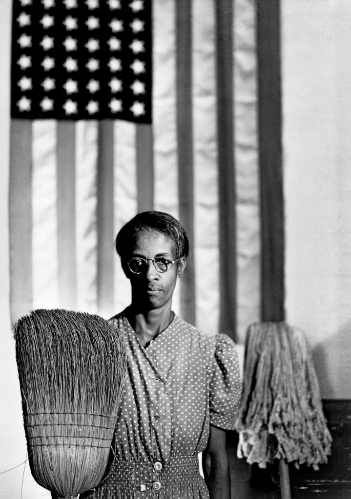 Gordon Parks (American, 1912-2006) 'American Gothic, Washington, D.C., (Ella Watson)' 1942