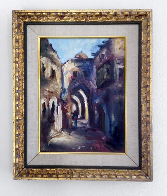 Edith Meisl. 'Way to the Wailing Wall' c. 1965