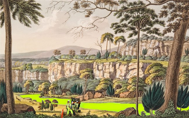 Joan Ross (Australian, b. 1961) 'I dig your land' 2013