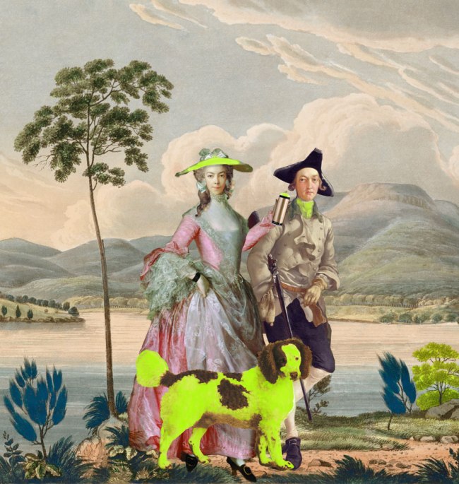 Joan Ross (Australian, b. 1961) 'Tag and capture' 2013