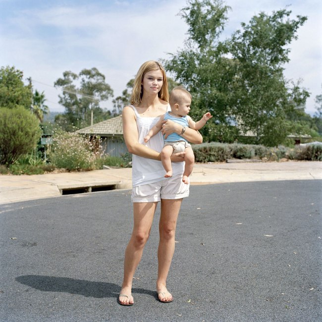 Lee Grant (Australian, b. 1973) 'Alisha and baby Saul' 2009