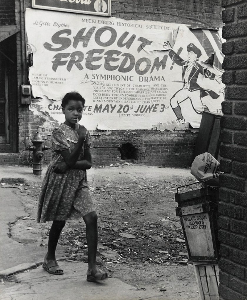 Rosalie Gwathmey. 'Shout Freedom, Charlotte, North Carolina' c. 1948 