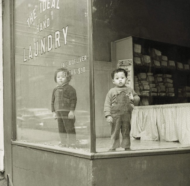 Arthur Leipzig (American, 1918-2014) 'Ideal Laundry' 1946