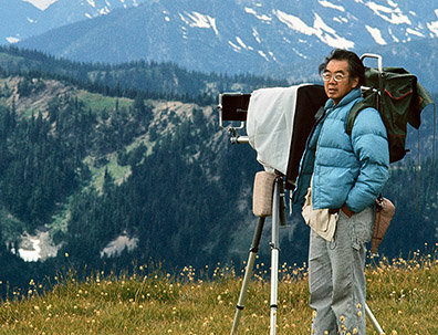 Joshel Namkung on Hurricane Ridge, photographed by his friend Ken Levine