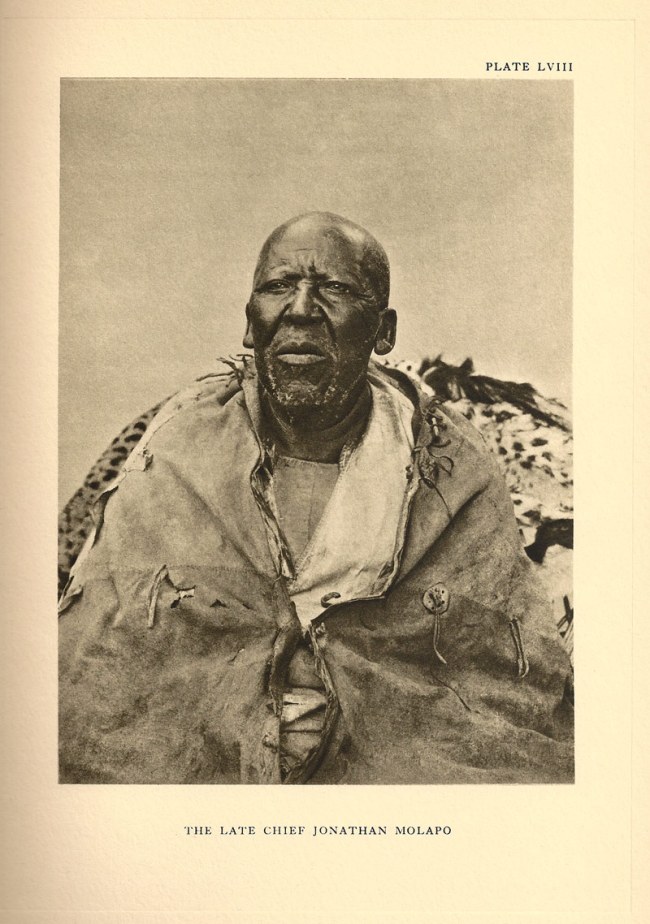 A.M. Duggan-Cronin (South African born Ireland, 1874-1954) 'The Late Chief Jonathan Molapo' South Africa, early twentieth century