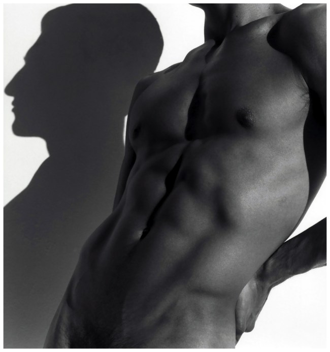 Herb Ritts (American, 1952-2002) 'Tony with shadow, Los Angeles' 1988