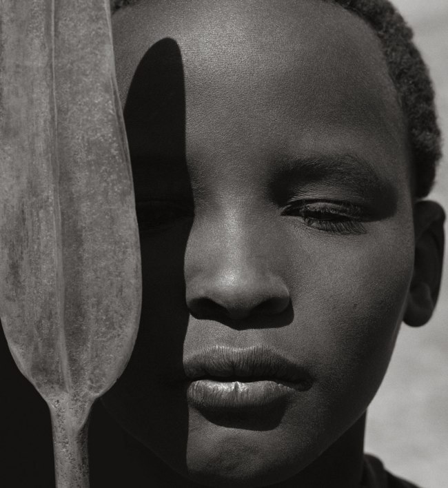 Herb Ritts (American, 1952-2002) 'Loriki with Spear, Africa' 1993