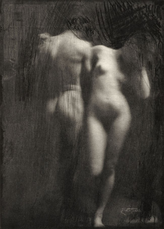 Frank Eugene (American, 1865-1936) 'Adam and Eve' 1898/99