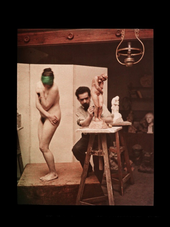 Léon Gimpel (French, 1873-1948) 'The Sculptor' 1911