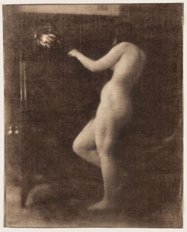 Heinrich Kühn (Austrian-German, 1866-1944) 'Female Nude' c. 1906
