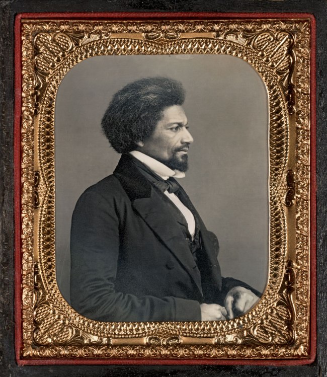 Unknown Maker (American) 'Profile Portrait of Frederick Douglass' c. 1858