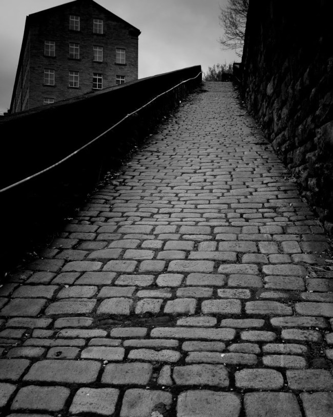 Bill Brandt (British born Germany, 1904-1983) 'A Snicket in Halifax' 1937