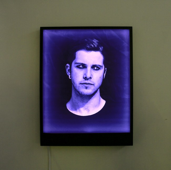 George Angelovski (Australian, b. 1974) 'LUKAS' 2012 (installation view)