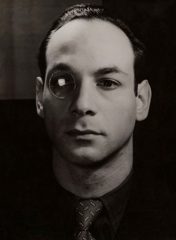 Otto Wols (Alfred Otto Wolfgang Schulze) (German, 1913-1951) 'Jean Sendy (Abelson) with monocle' c. 1930