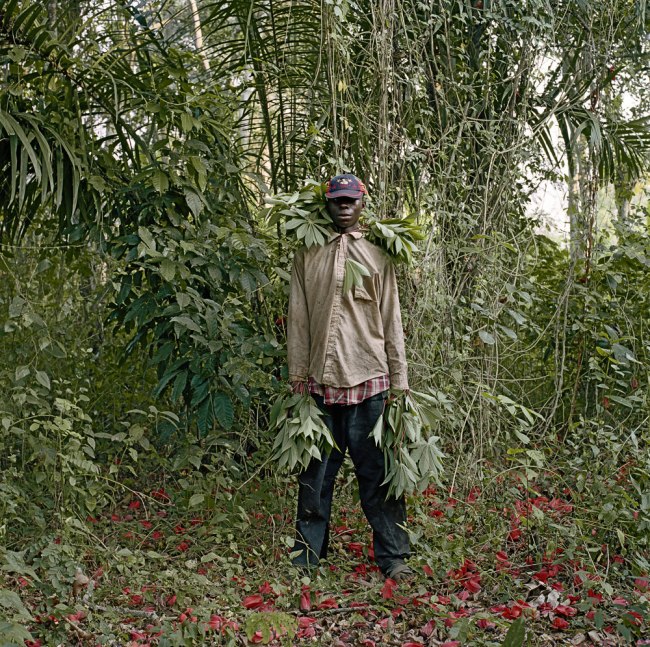 Pieter Hugo (South African, b. 1976) 'John Kwesi, Wild Honey Collector, Techiman District, Ghana' 2005